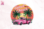 طرح تیشرت Sunset Chaser