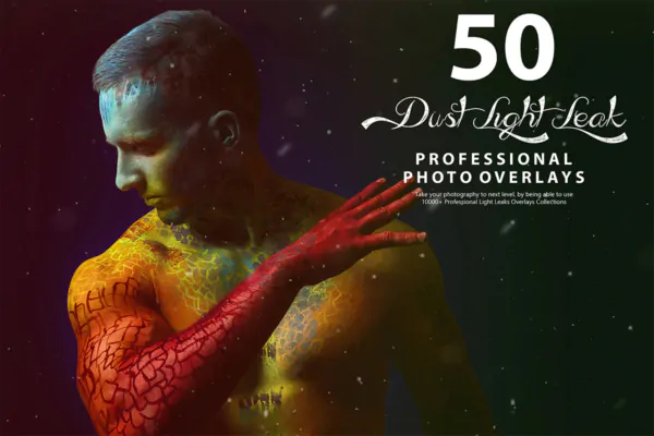 50 افکت گرد و غبار رنگارنگ