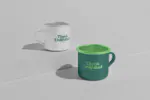 موکاپ لیوان فلزی
