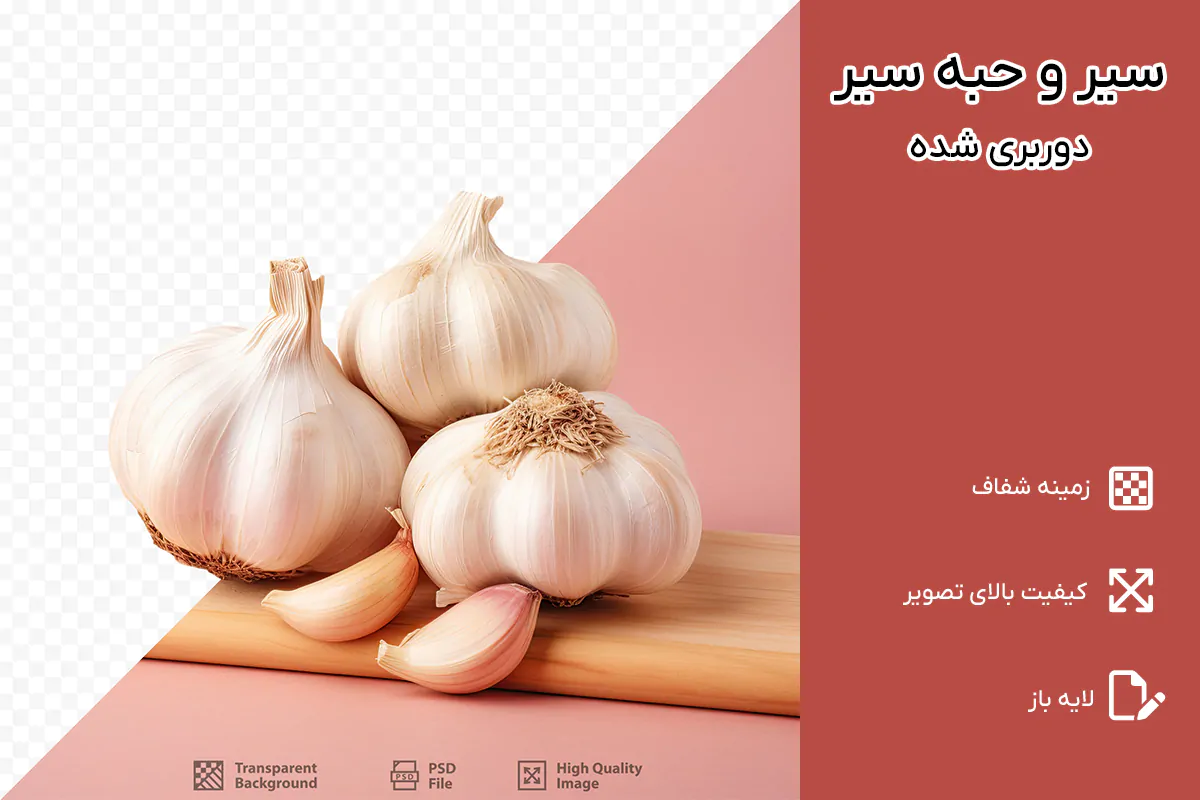 PNG سیر و حبه سیر