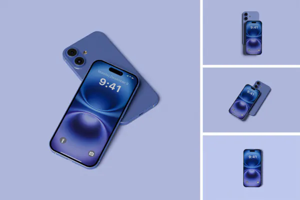 موکاپ آیفون 16 – مدل 2