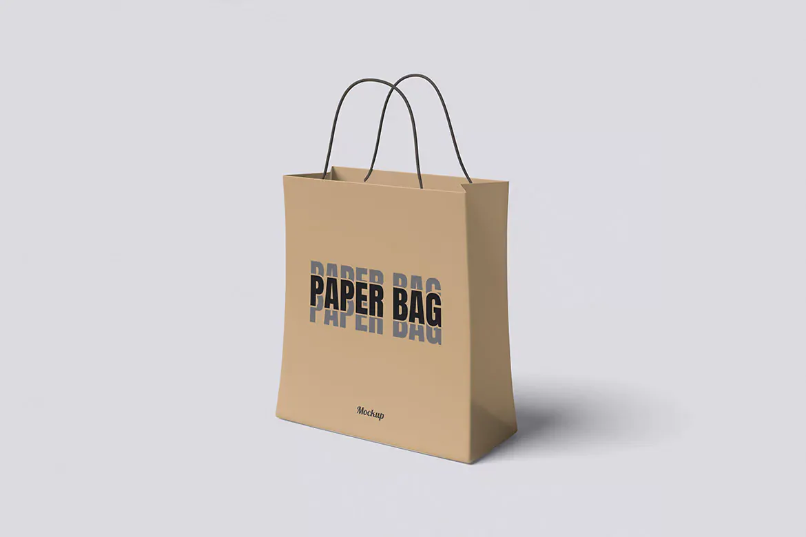 موکاپ بگ کاغذی - 3 موکاپ بگ کاغذی - 3