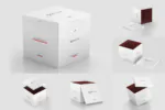 موکاپ باکس مکعبی - 10
