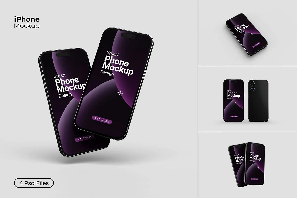 موکاپ iPhone 16