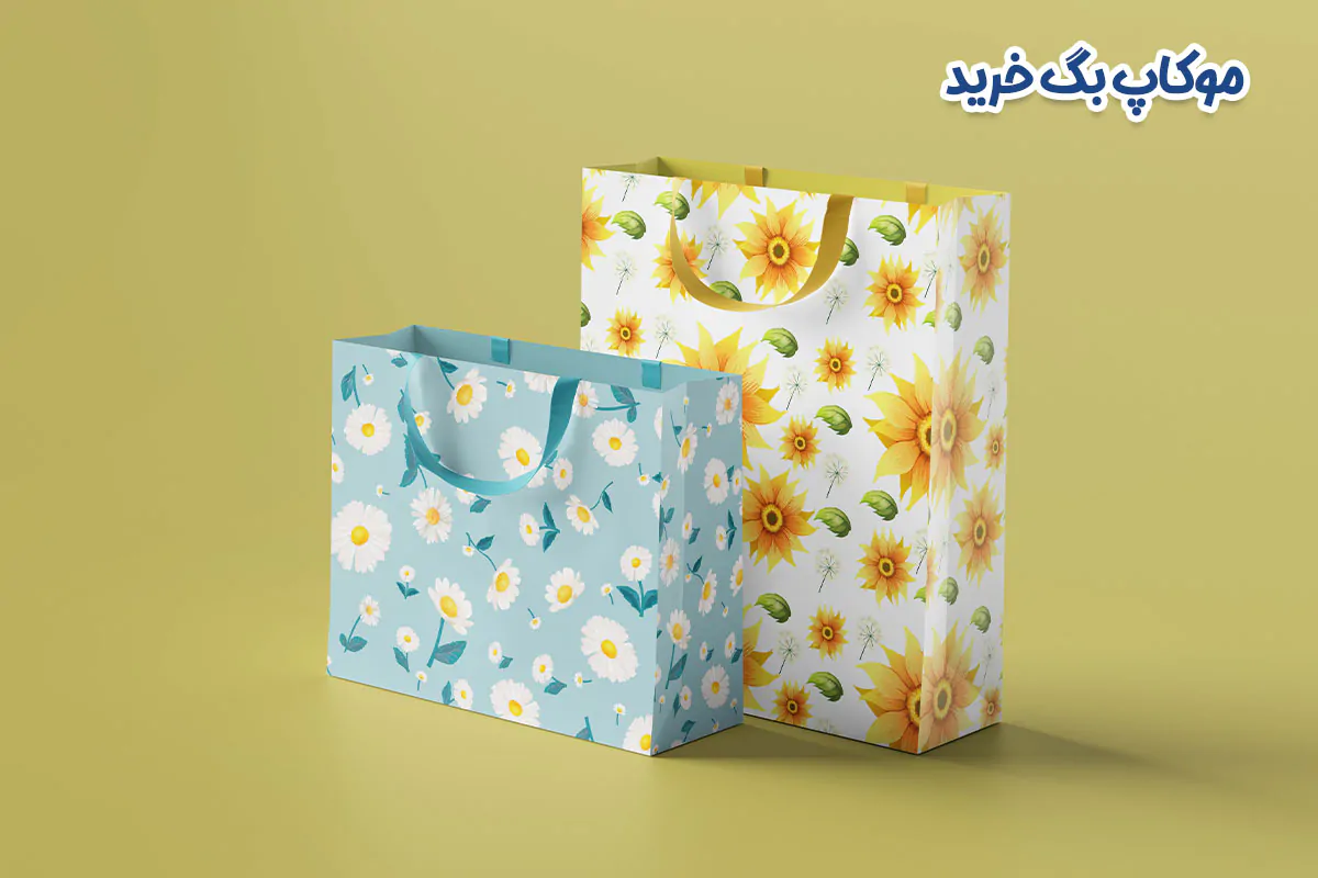 موکاپ بگ خرید کاغذی