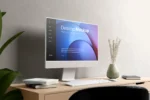 موکاپ صفحه نمایش دسکتاپ