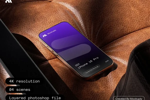 موکاپ iPhone 16 Pro