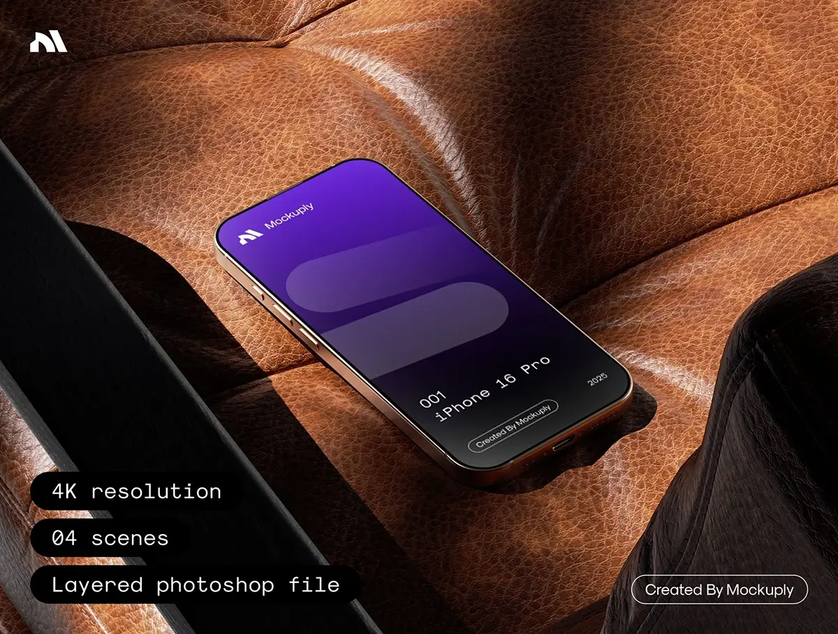 موکاپ iPhone 16 Pro