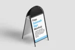 موکاپ تابلو خیابانی شیک
