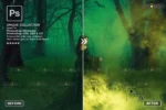افکت دود و مه برای فتوشاپ