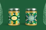 مجموعه پترن و گرافیک گیاهی انتزاعی