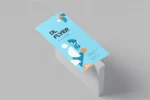 موکاپ تراکت سایز DL
