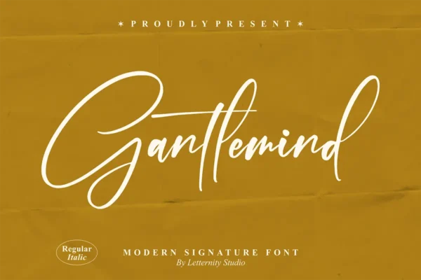 فونت خوشنویسی Gantlemind