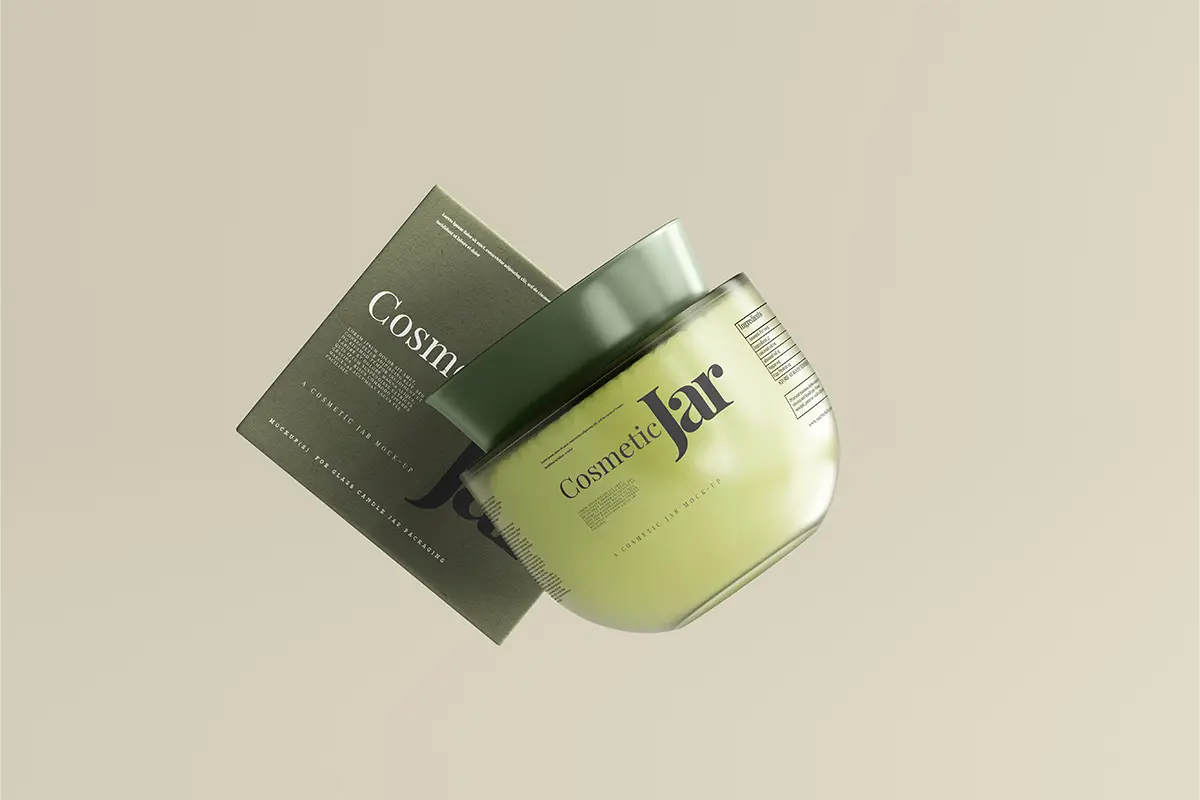 موکاپ شیشه آرایشی
