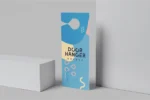 موکاپ آویز درب هتل - 9