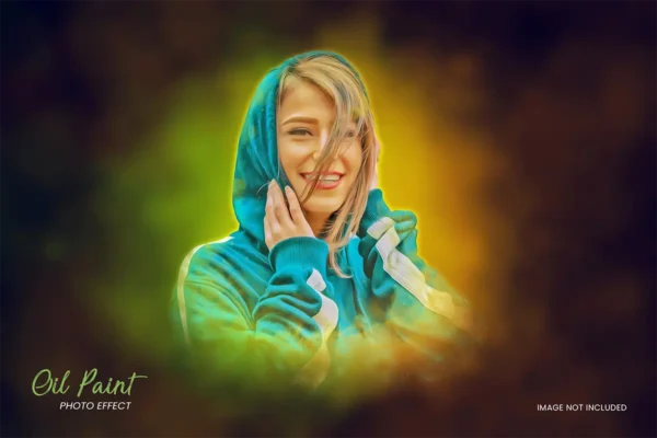 افکت نقاشی روغنی