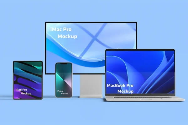موکاپ صفحه نمایش دستگاه‌های ریسپانسیو - 10