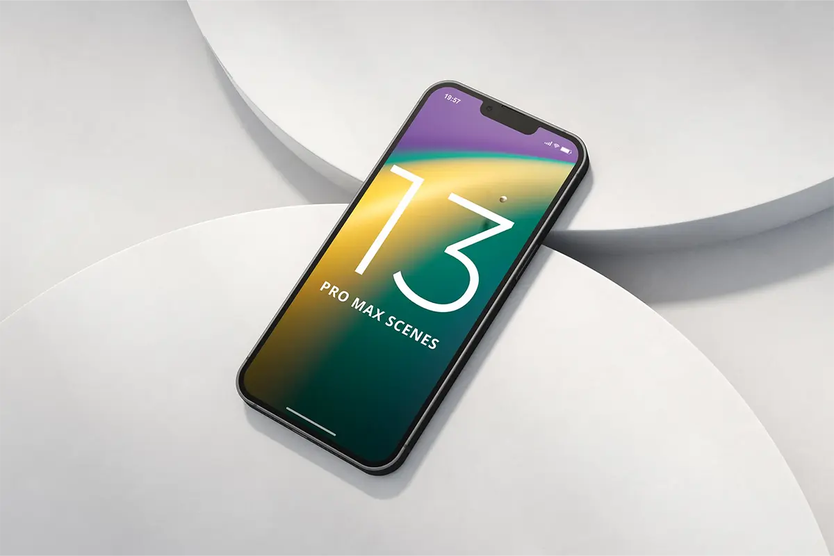 موکاپ آیفون 13 پرو مکس