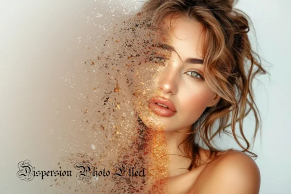 افکت پراکندگی ذرات و غبار برای عکس