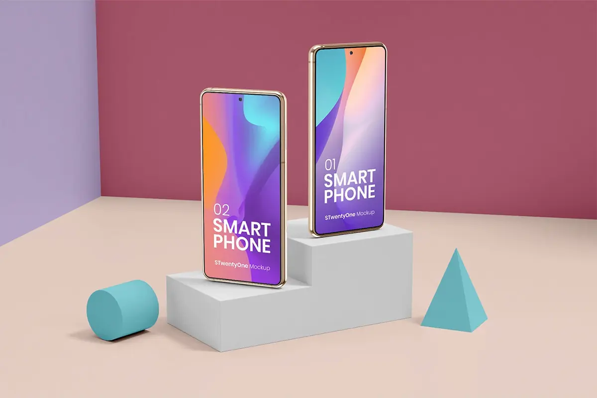 موکاپ گوشی سامسونگ Galaxy S21 - تصویر 4 - 3 موکاپ گوشی سامسونگ Galaxy S21 - تصویر 4 - 3