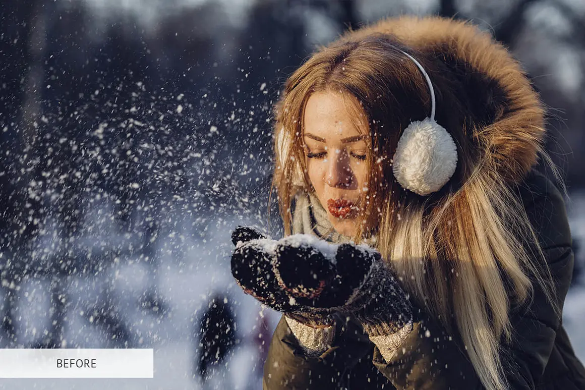 مجموعه افکت برف و دانههای برفی برای فتوشاپ - تصویر 4 - 3 مجموعه افکت برف و دانههای برفی برای فتوشاپ - تصویر 4 - 3