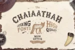 فونت انگلیسی Chaiaathah - 10