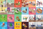 تصاویر وکتور مشاغل مختلف - 11