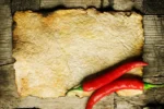 بک گراند کاغذ قدیمی و مچاله سوخته کاهی - 15