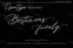 فونت دستنویس انگلیسی Bestowens - 19 فونت دستنویس انگلیسی Bestowens - 19