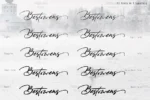 فونت دستنویس انگلیسی Bestowens - 20 فونت دستنویس انگلیسی Bestowens - 20
