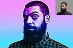 افکت هنری وکسل پرتره - 15 افکت هنری وکسل پرتره - 15
