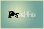 افکت متن شیشه ای و شفاف - 9