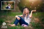 افکت گلبرگ گل بر روی عکس و تصاویر - 9