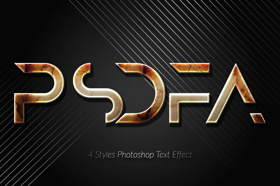 استایل متن برای فتوشاپ - 1 استایل متن برای فتوشاپ - 1