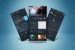 موکاپ برنامه و اپلیکیشن موبایل - 9