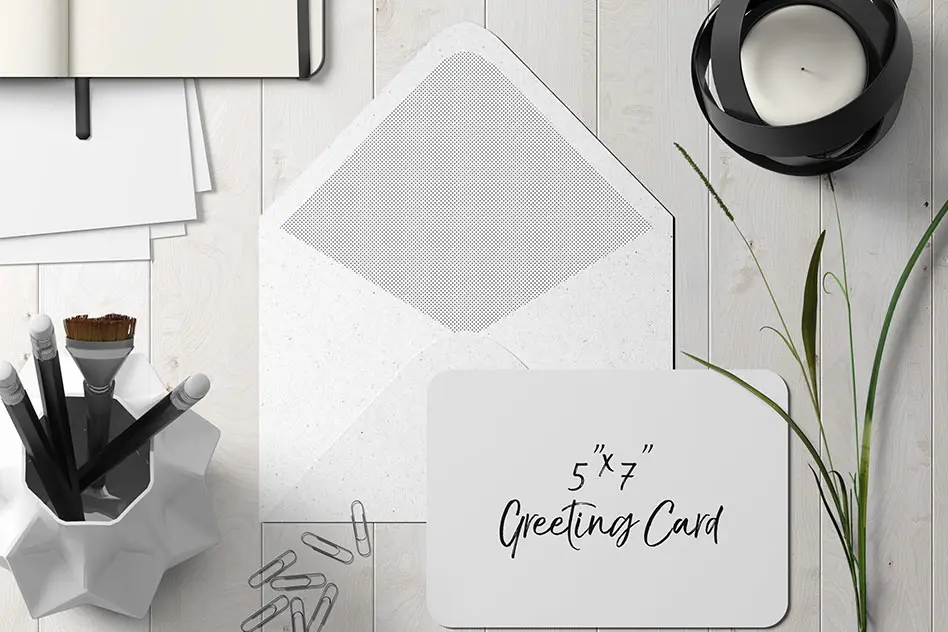 موکاپ کارت پستال - 3 موکاپ کارت پستال - 3