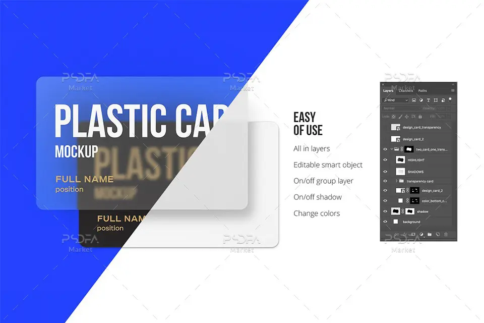 موکاپ کارت اعتباری - 4 موکاپ کارت اعتباری - 4