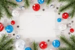 موکاپ کارت تبریک کریسمس - 9