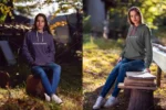 موکاپ سویشرت و هودی زنانه و دخترانه - 19