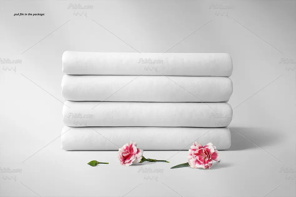 موکاپ و پیش نمایش پارچه تا خورده - 3 موکاپ و پیش نمایش پارچه تا خورده - 3