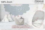 موکاپ اتاق کودک و نوجوان - 19
