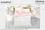 موکاپ اتاق خواب و تخت خواب - 26