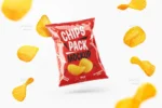 موکاپ پاکت چیپس و پفک - 6 موکاپ پاکت چیپس و پفک - 6