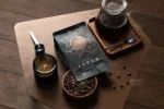 موکاپ پاکت و برند قهوه - 21