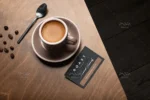 موکاپ برند و لوگو روی پاکت قهوه - 16 موکاپ برند و لوگو روی پاکت قهوه - 16