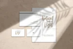 موکاپ پوستر روی دیوار - 14