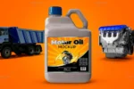 موکاپ ظرف 4 لیتری روغن موتور - 11 موکاپ ظرف 4 لیتری روغن موتور - 11