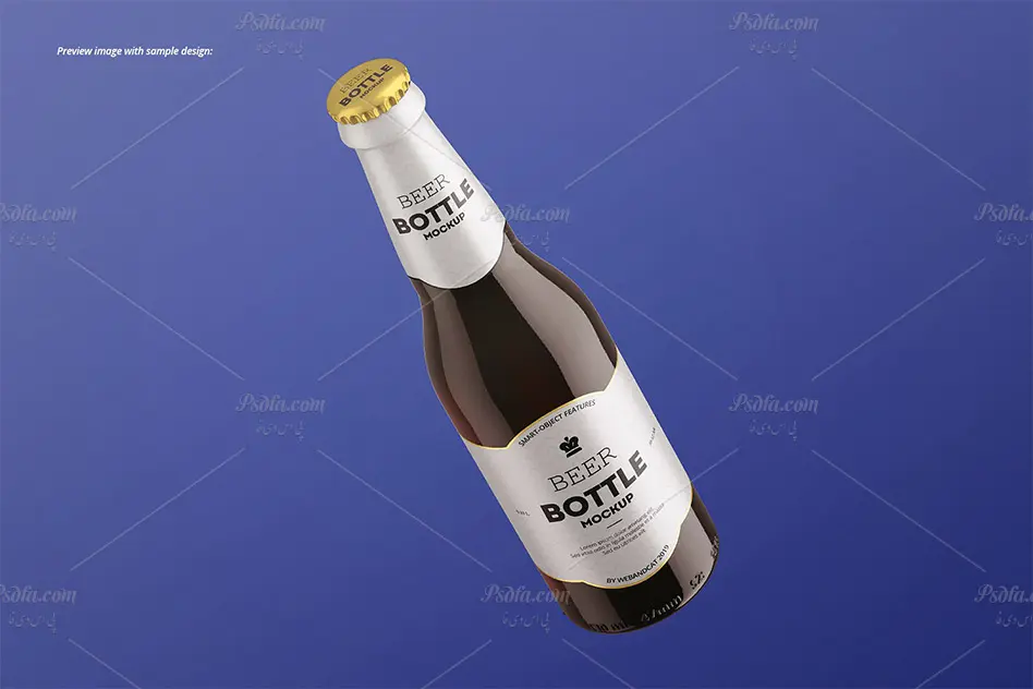 موکاپ بطری ماءالشعیر و دلستر - 6 موکاپ بطری ماءالشعیر و دلستر - 6