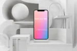 موکاپ موبایل آیفون ایکس iPhone X Mobile Mockup - 27