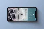 موکاپ و پیش نمایش موبایل آیفون ایکس - 13